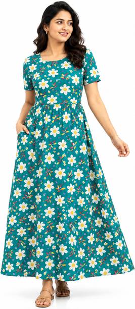 RUGGED GUY Women Maternity/Nursing Nighty