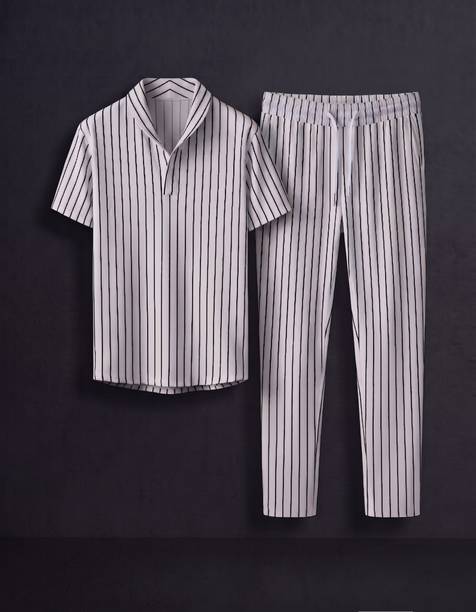 Striped Men Track Suit