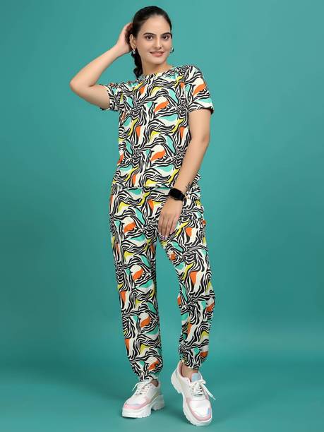 SAKARMAA Printed Women Jumpsuit