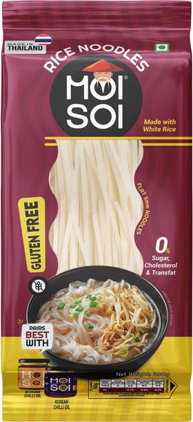 MOI SOI Thai Rice Stick Noodles – 5mm, Made with Thai Rice Rice Noodles Vegetarian