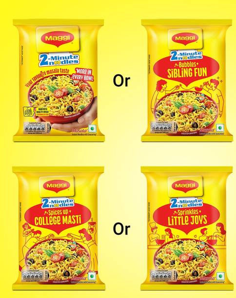 Maggi Pack of 1 Classic Masala Noodles with Premium Ingredients Instant Noodles Vegetarian