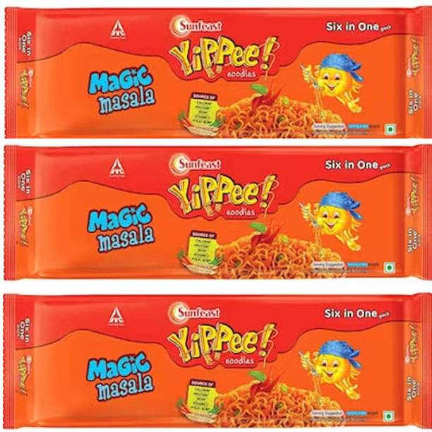 Sunfeast Yippee Magic Masala Noodles 1260 GM (420G*3) Instant Noodles