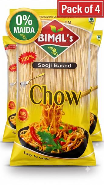 Bimal's Sooji Noodles - Sooji Based Chow (Chowmin) , 0% Maida 100% Suji Hakka Noodles