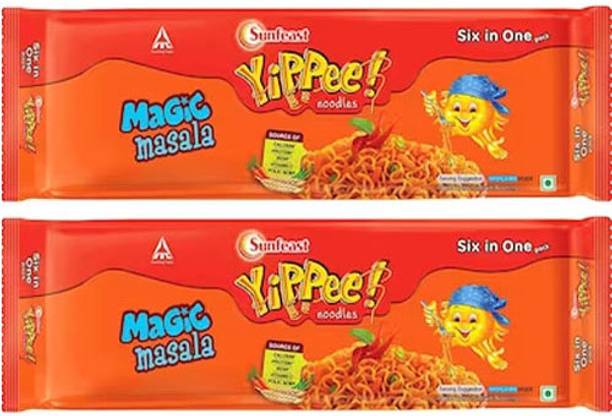 Sunfeast Yippee Magic Masala Noodles 840 g (420G*2) Instant Noodles Vegetarian
