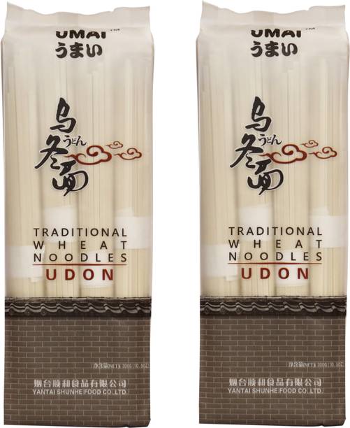 UMAI Udon Traditional Wheat Noodles, Hakka Noodles Vegetarian