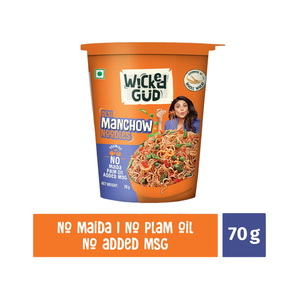 WickedGud Desi Manchow Cup Noodles