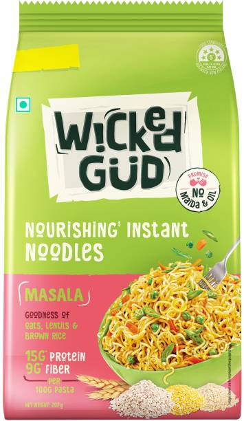 WickedGud Masala Instant Noodles Vegetarian