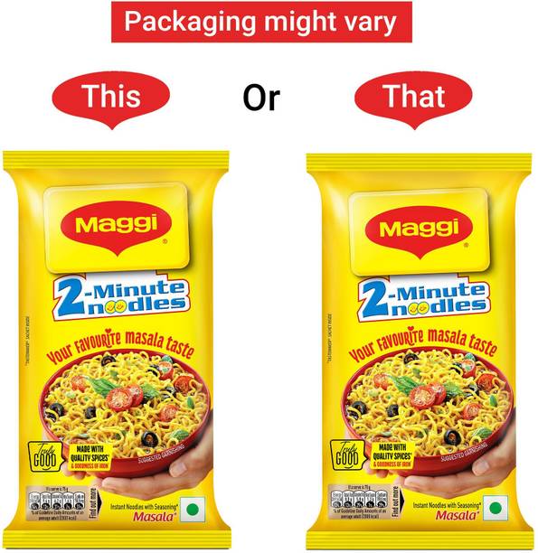 Maggi Pack of 1 Tasty and Spicy Masala Noodles with Rich Flavor Instant Noodles