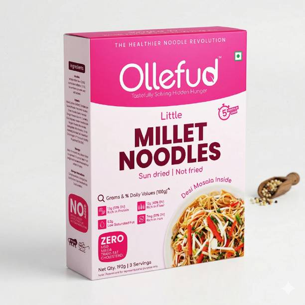 ollefud Little Millet Noodles Hakka Noodles Vegetarian