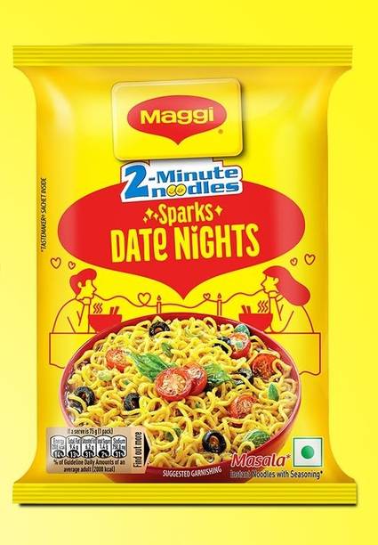 Maggi Pack of 1 Instant Masala Noodles for Quick Lunch or Dinner Instant Noodles