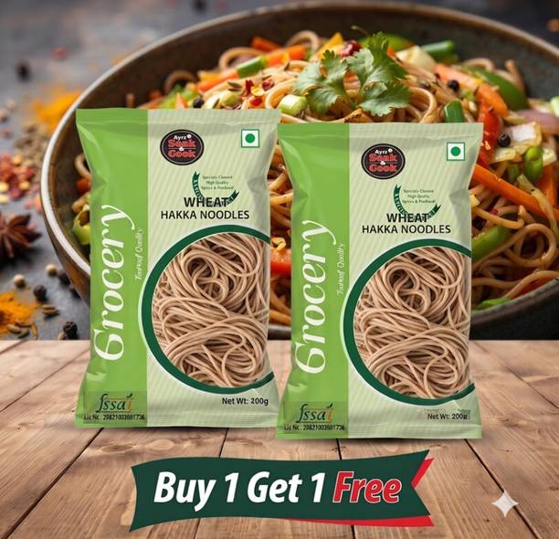 Ayus Soak & cook Wheat Flour Noodle Buy 200g Get 200g Hakka Noodles