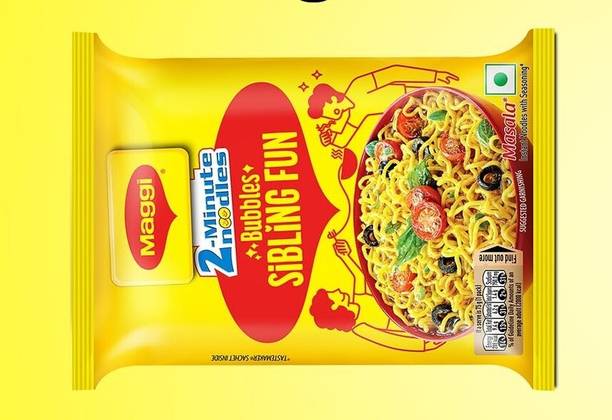Maggi Pack of 1 Flavorful Masala Noodles with Perfect Spice Mix Instant Noodles Vegetarian