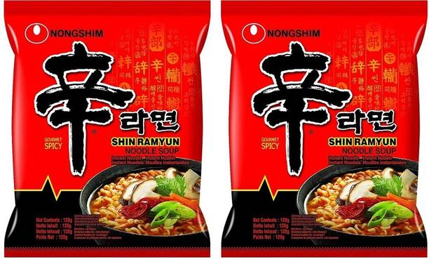 Nongshim Shin Ramyun Instant Noodles (Imported) Instant Noodles Vegetarian