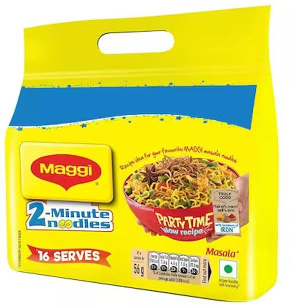 Maggi 2-Minute Instant Noodles - Masala, 832 Grams Instant Noodles Vegetarian