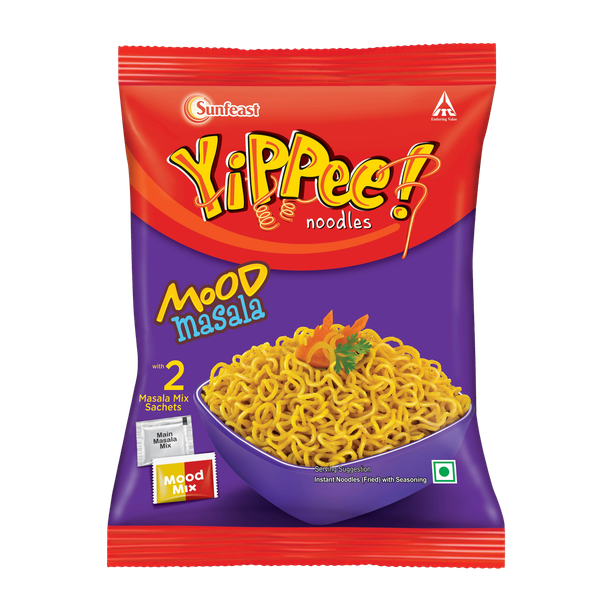 Sunfeast YiPPee! Mood Masala-2 Masala Sachets Instant Noodles