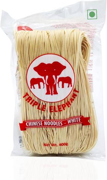 Triple Elephant Chinese Noodles - White Hakka Noodles Vegetarian