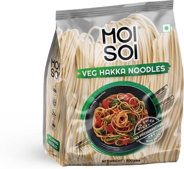 MOI SOI Veg Not Fried(Pack) Hakka Noodles Vegetarian