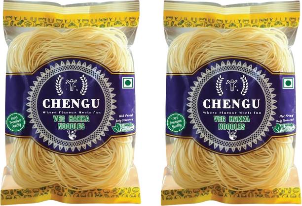 Chengu Veg Hakka Noodles | Not Fried | Steam-Cooked | 100% Vegetarian Hakka Noodles Vegetarian