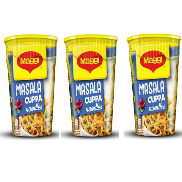 Maggi MASALA CUPPA NOODLES PACK OF 3 Instant Noodles