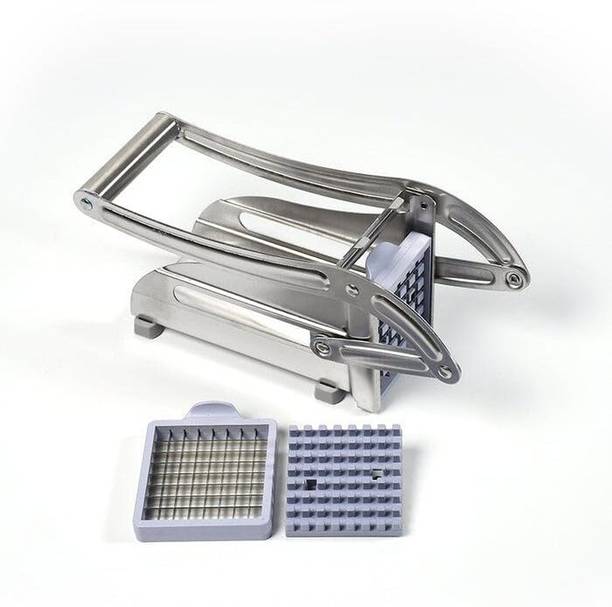 Toyrama Stainless Steel French Fries Cutte Vegetable Chopper for Potatoes, Carrots Spaghetti Maker