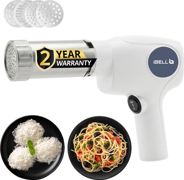 iBELL Loome 500 Electric Idiyappam & Noodle Maker 5 Discs Easy Reverse Spaghetti and Pasta Maker