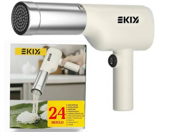 EKIY Electric Noolappam/Idiyappam/Cake/Muruke/Pakkavada/Noodles/Pasta Maker 24 in 1 Pasta Maker