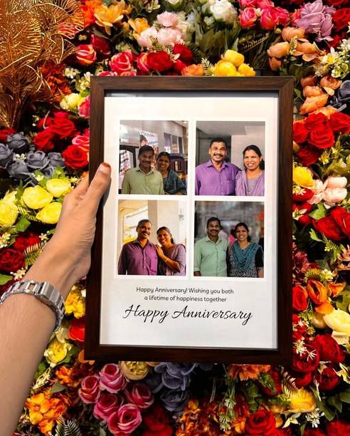 RIDDHI Wood Wall Photo Frame