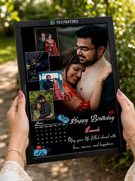 SWATANTRAFRAME Wood Wall Photo Frame