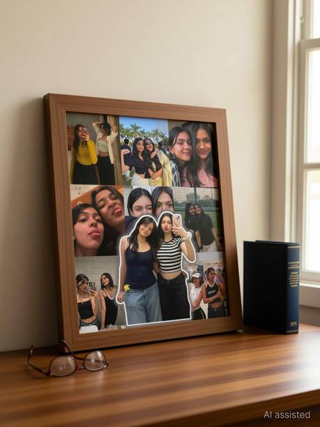 SPG FRAMING Wood Wall Photo Frame