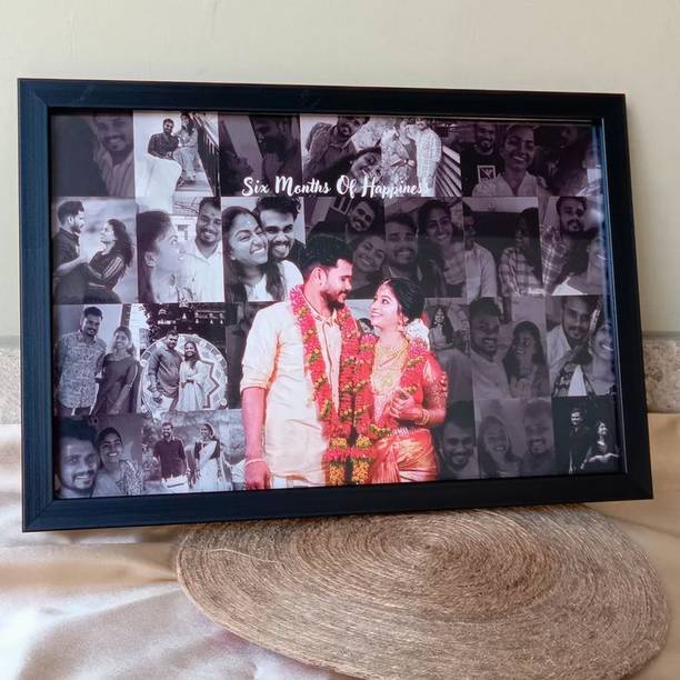 saanvi Wood Wall Photo Frame