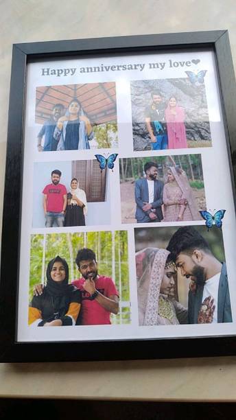 GEETIKACREATION Wood Wall Photo Frame