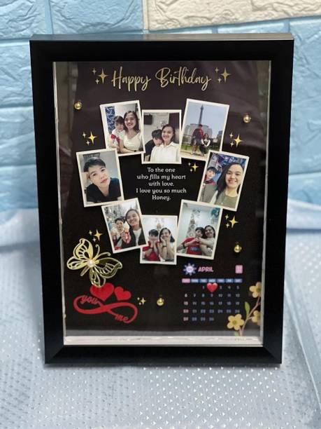 GEETIKACREATION Wood Wall Photo Frame