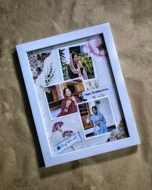 GEETIKACREATION Wood Wall Photo Frame