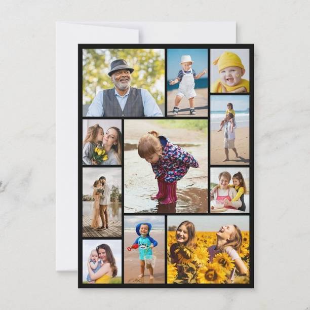 GEETIKACREATION Wood Wall Photo Frame