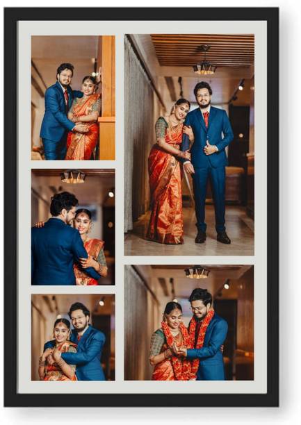 MAHISOM KART MDF Wall Photo Frame