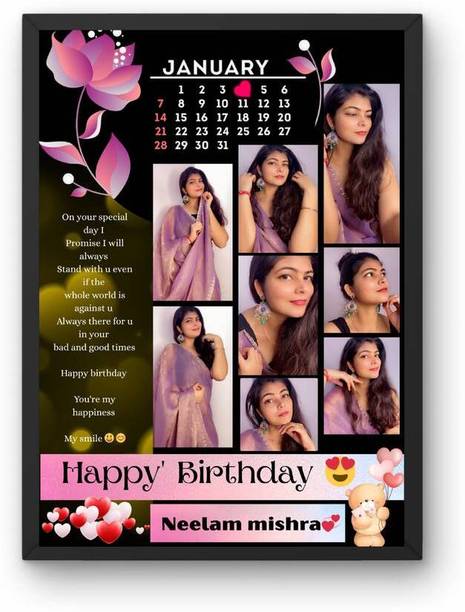 rkcollectionn MDF Wall Photo Frame