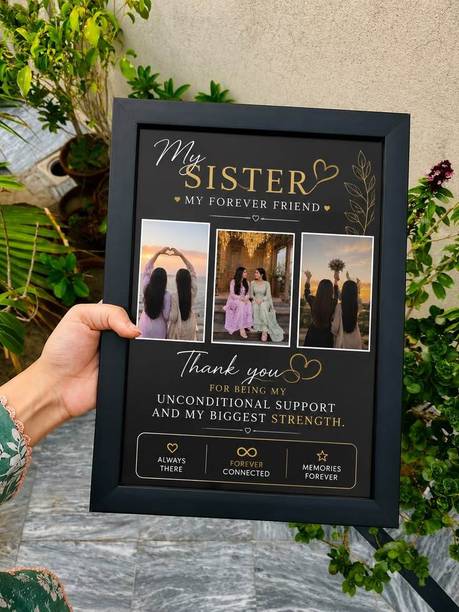 maharwalenter Wood Wall Photo Frame