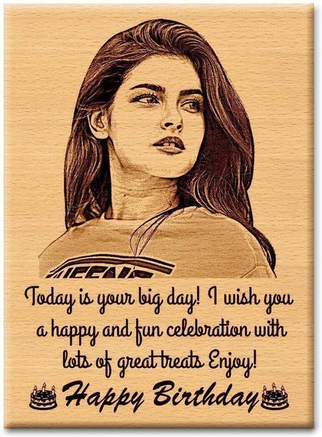 Sunjuh Wood Table Photo Frame