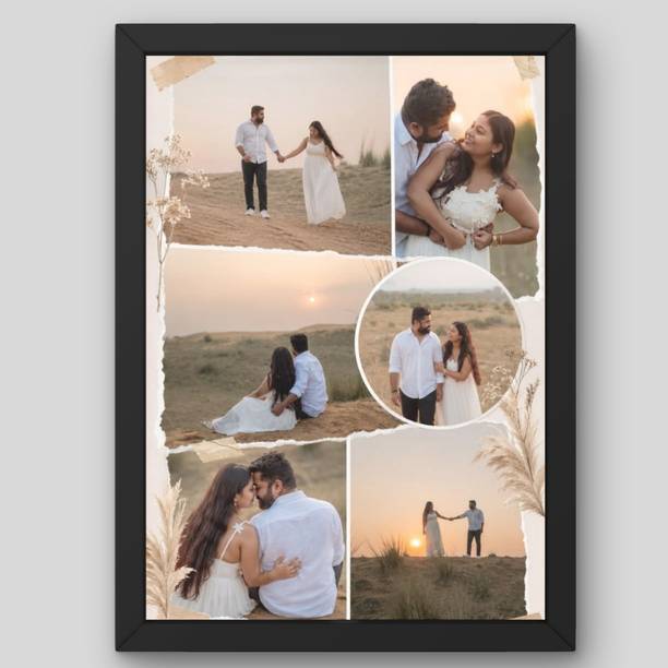 KMMKS Wood Wall Photo Frame
