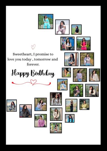 Saanvi Enterprises And Emitra Wood Wall Photo Frame