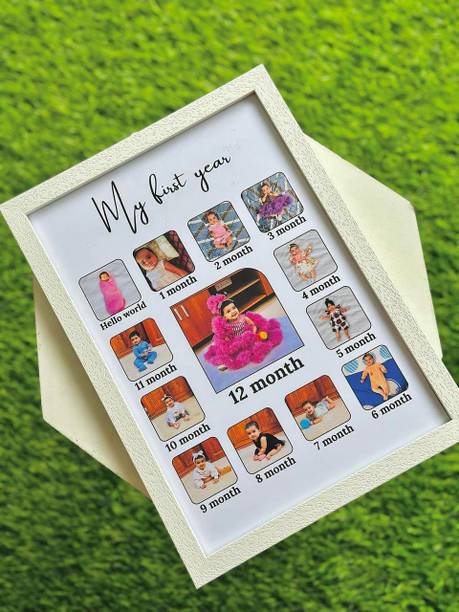 SHREE CRAFT Wood Wall Photo Frame