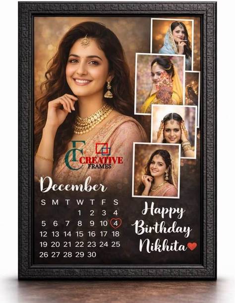 saanvi Wood Wall Photo Frame