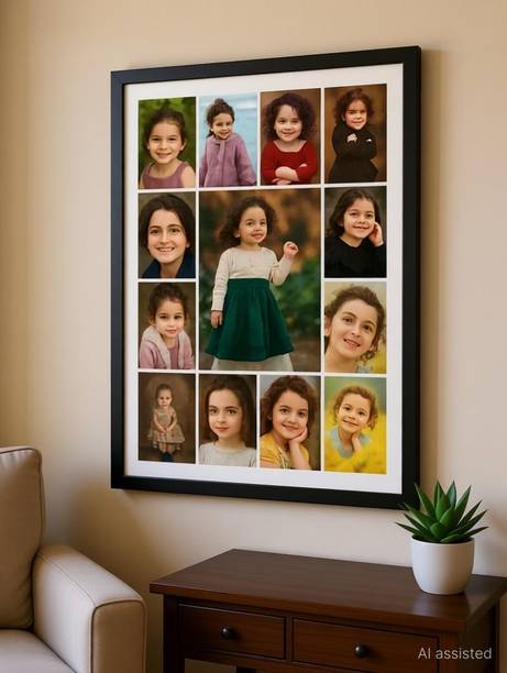 Saanvi Enterprises And Emitra Wood Wall Photo Frame