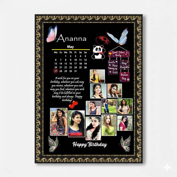 Stuthi Arts Wood Wall Photo Frame