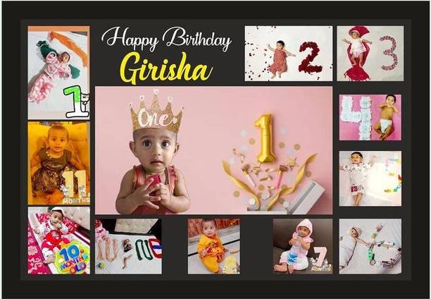 Frame wala Wood Wall Photo Frame