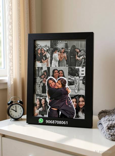 SPG FRAMING Wood Wall Photo Frame