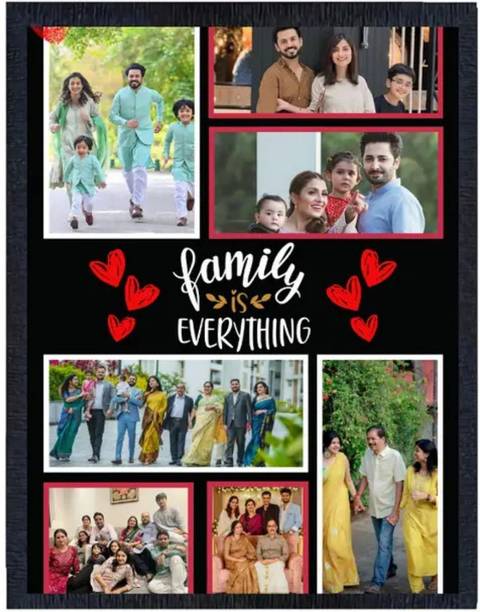 ishika craft MDF Wall Photo Frame