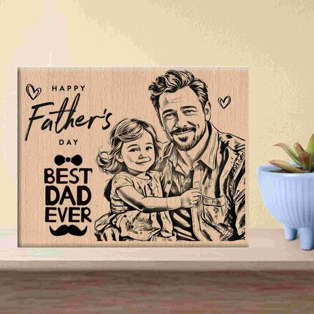 DVMART Wood Table Photo Frame