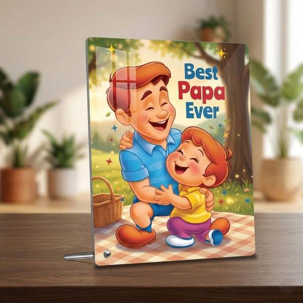 DesiArtNCraft Acrylic Table Photo Frame