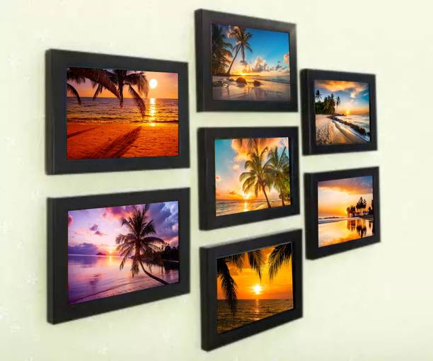 AG CRAFTS Wood Wall Photo Frame